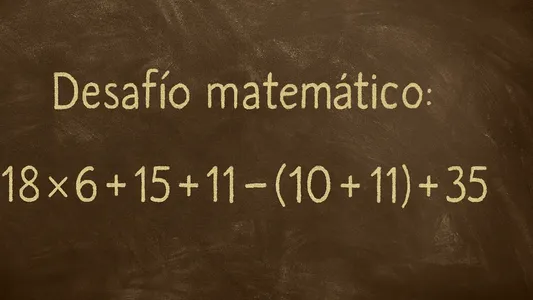 Desafío matemático: la cuenta es fácil, pero muchos cometen un error frecuente