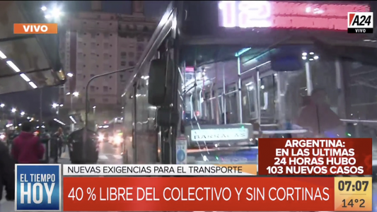 Nuevo protocolo para combis: 40% del vehículo libre y sin cortinas