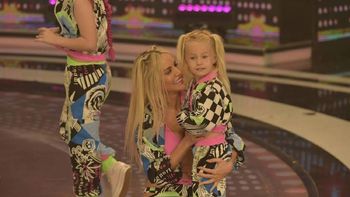 Luciana Salazar se despidió de La Academia bailando con su hija Matilda