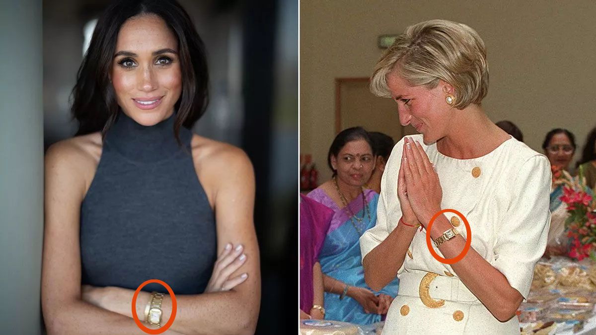 Meghan anunci&oacute; una asociaci&oacute;n para crear audiovisuales. Us&oacute; un reloj que era de Lady D, en la fotograf&iacute;a de la nueva web (Foto: Sussex.com).