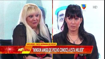 La hermana de Pocho La Pantera y su amante se cruzaron feo en Infama
