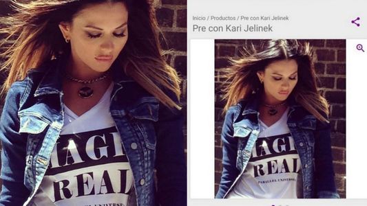 Karina Jelinek combate la inflación y ofrece una salida con ella por dos mil pesos