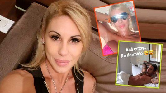 Las irónicas respuestas de Mónica Farro luego de que la denunciaran de haberse ido de viaje con el productor de su próxima obra