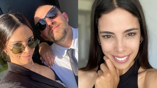 Maypi Delgado y la dulce foto de su pancita de embarazada con dos invitadas muy especiales