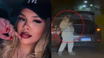Detuvieron a Morena Rial por manejar a alta velocidad y no tener los papeles del auto: el video