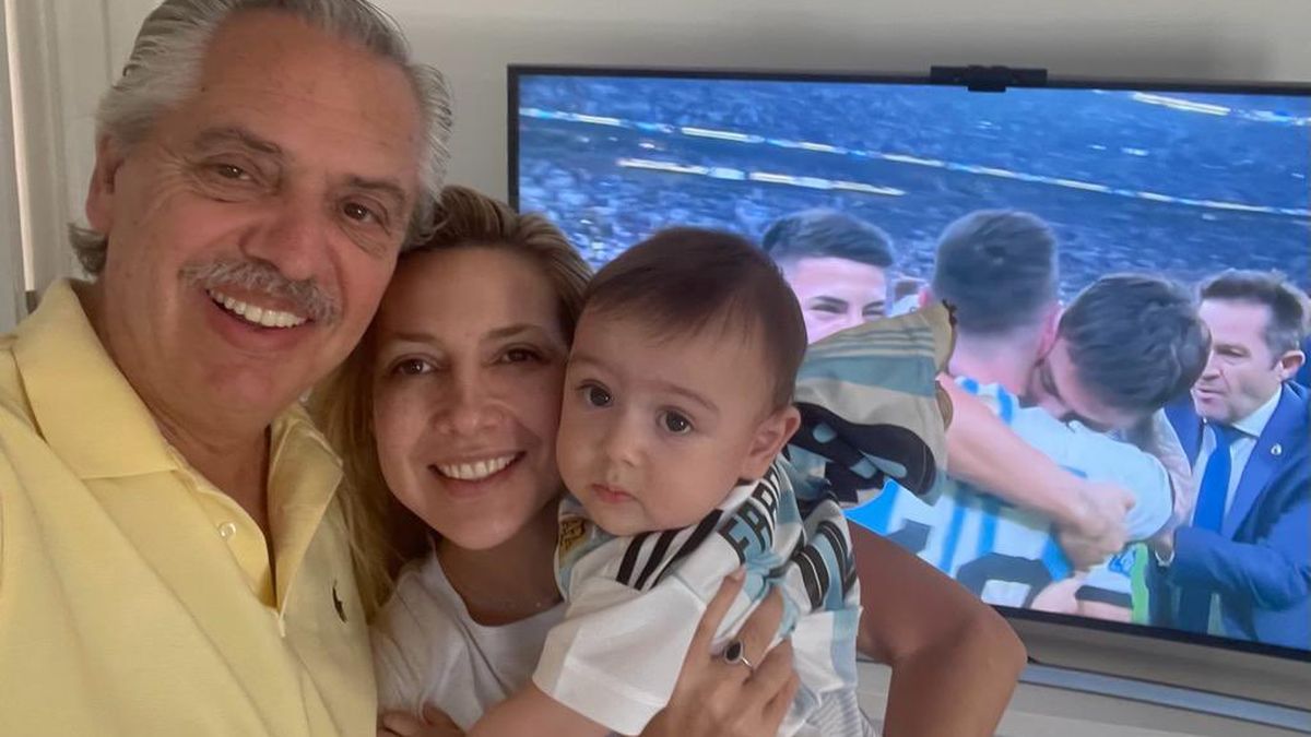 Alberto Fernández alentó a la Selección desde la Argentina