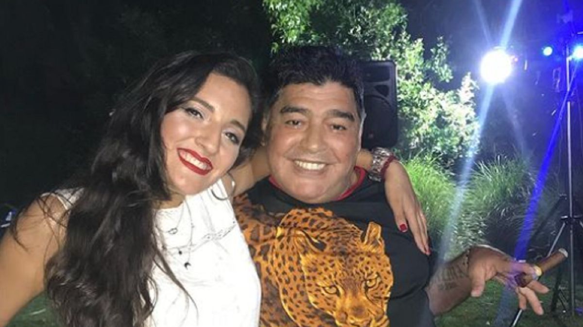 Jana Maradona contó qué le diría a Diego Maradona con una emotiva carta el día que cumpliría 62 años