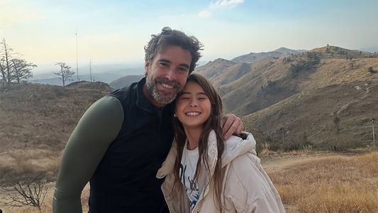 Nicolás Cabré compartió las fotos de las vacaciones con su hija Rufina antes de que se mude a Turquía