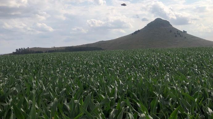 Tenía como una luz roja en el centro: una fotógrafa registró un ovni en Balcarce
