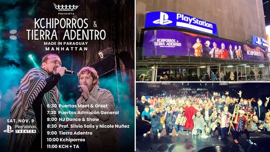 Así se vivió el show de Kchiporros y Tierra Adentro en NY