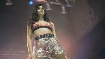 Oriana Sabatini hizo su primer show con gran éxito