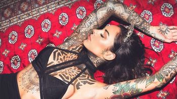 ¿En quién piensa Cande Tinelli cuando usa corpiños de cuero sexies?