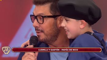 el nene que abrazo y emociono a marcelo tinelli el nene que abrazo y emociono a marcelo tinelli