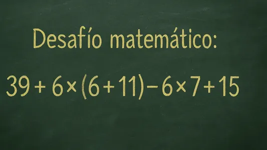 Desafío matemático: ¿en cuánto tiempo lográs resolverlo?