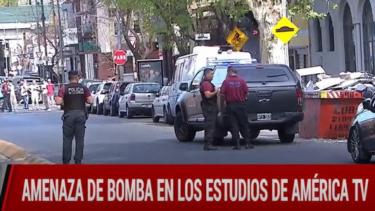 Amenaza de bomba en América TV: la policía descartó presencia de explosivos
