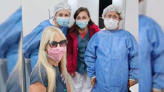 Graciela Alfano se vacunó y le tiró un palito a los que se van al exterior a recibir la dosis