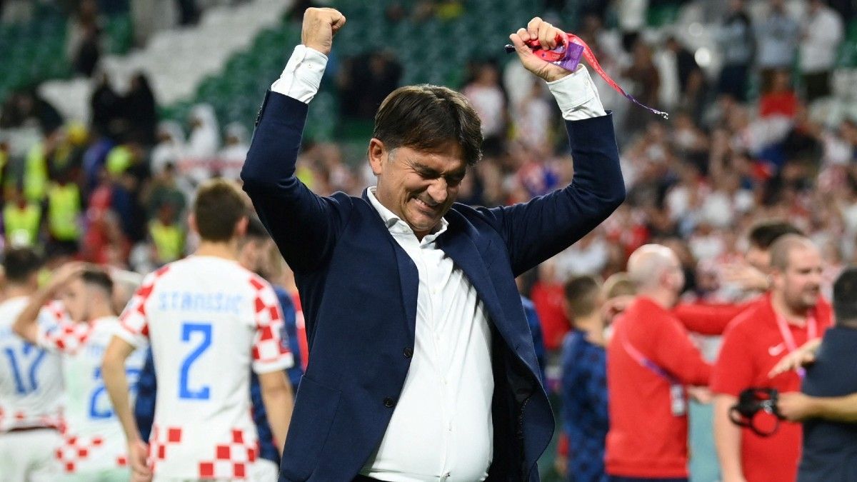 Zlatko Dalic, el técnico de Croacia y una frase polémica en la previa del partido contra Argentina en las semifinales del Mundial de Qatar 2022. (Foto: Reuters) 