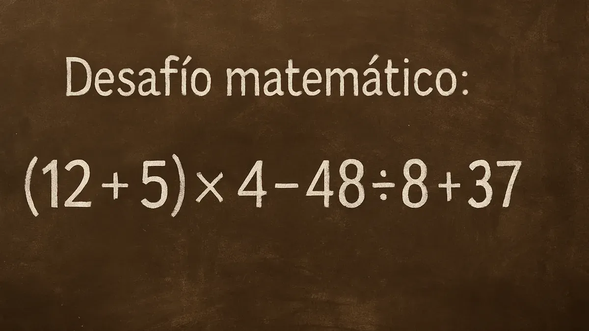 La regla esencial para resolver este desafío matemático es conocido como PEMDAS (por sus siglas en inglés) o jerarquía de operaciones.