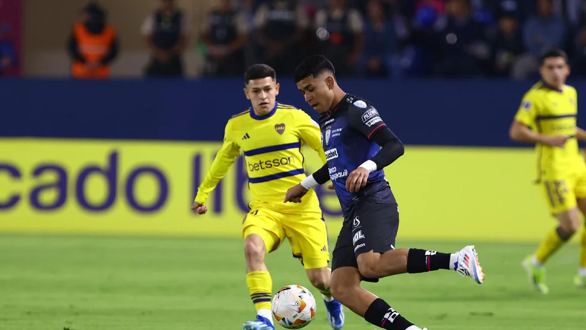 Boca e Independiente del Valle se enfrentan en Guayaquil. (Foto: NA)