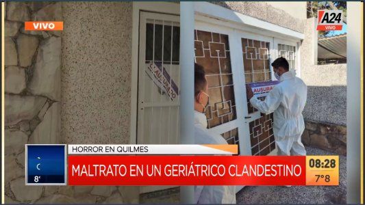 Horror en un geriátrico de Quilmes: ataban, golpeaban y les daban comida vencida a los residentes