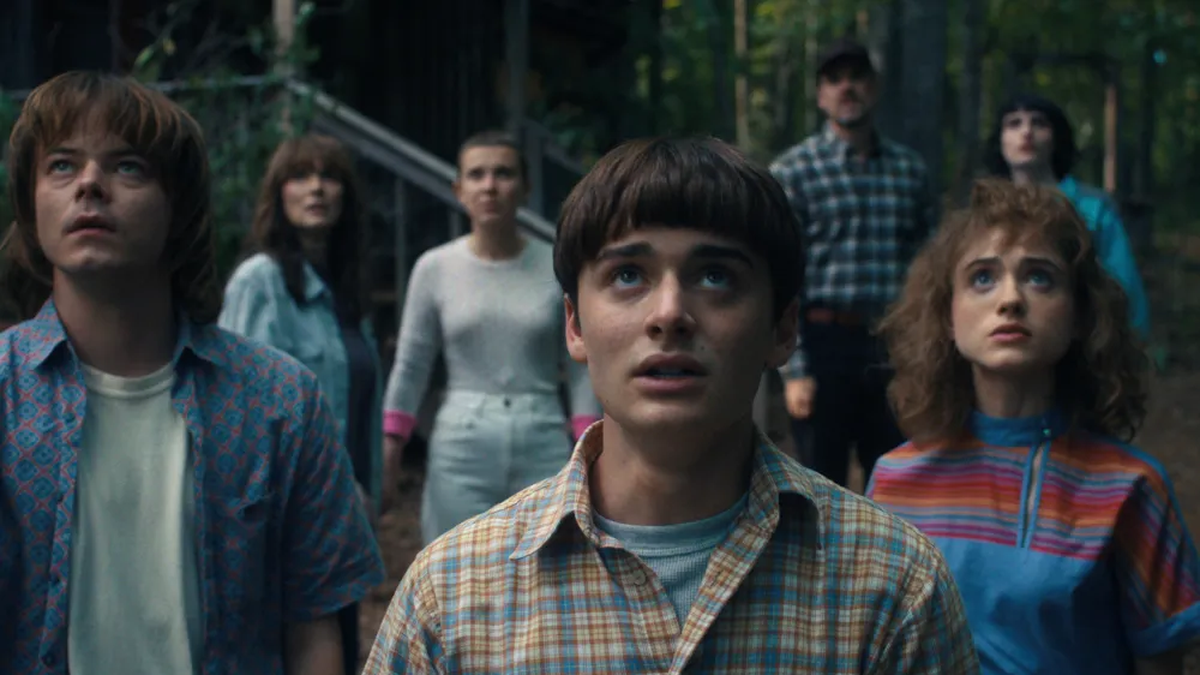 Stranger Things de Netflix.