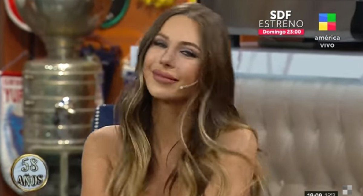 Romina Malaspina reapareció en TV tras su alejamiento del periodismo