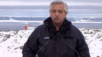 Alberto Fernández, en la Antártida: Este suelo es parte de la Argentina y que el Estado esté acá es un acto de justicia