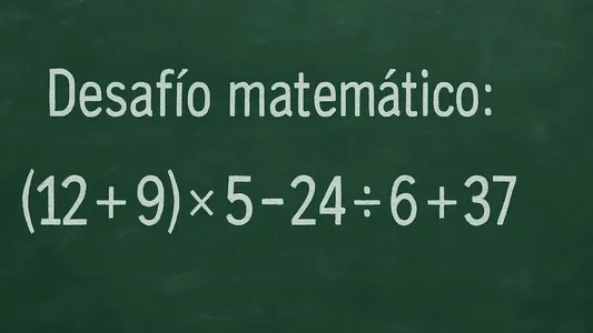 Desafío matemático: ¿en cuánto tiempo lográs resolverlo?