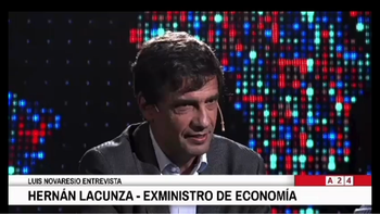 Lacunza con Novaresio: La herencia recibida por Milei era más difícil que la de Cristina a Mauricio en 2015