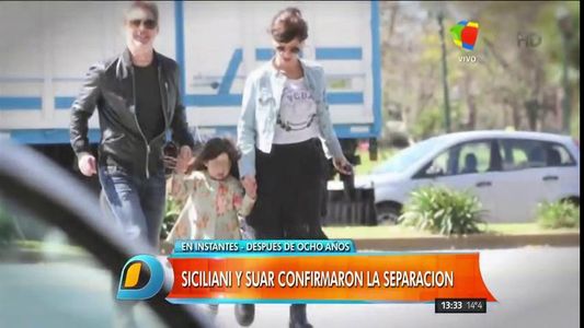 La historia detrás de la foto de Suar y Siciliani con su hija Margarita