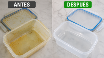 Ni bicarbonato ni vinagre: la JUGADA casera para eliminar los olores persistentes de los Tuppers con olor a comida
