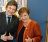Kristalina Georgieva llega a la Argentina para respaldar a Milei: la agenda de la titular del FMI