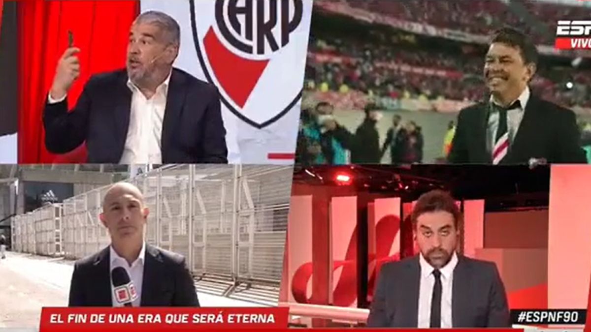 El Chavo Fucks y una comparación polémica sobre la salida de Gallardo en River.