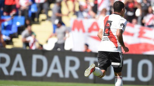 La joya de Juanfer Quintero que significó el 1-0 de River ante Sarmiento (R)