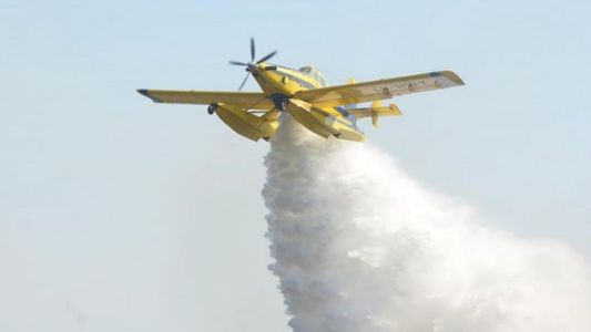 Incendios en Corrientes: dramático relato de un piloto que combate el fuego