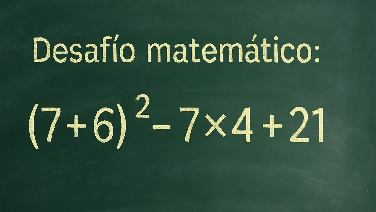 La regla esencial para resolver este desafío matemático es conocido como PEMDAS (por sus siglas en inglés) o jerarquía de operaciones.