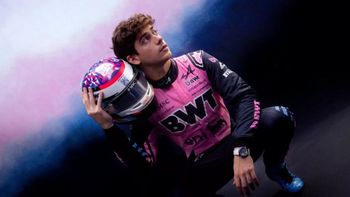 Colapinto volvió a brillar en Barcelona y marcó el segundo mejor tiempo con Alpine