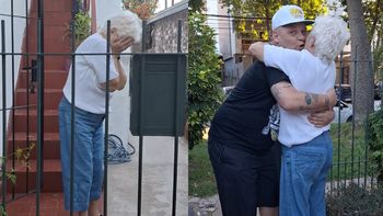 El video del emotivo reencuentro y abrazo de El Pepo con su madre tras ser liberado