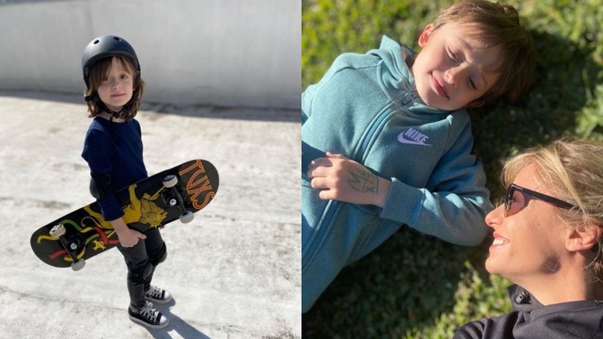 Máximo es el hijo menor de Mariana Fabbiani y Mariano Chihade. Este viernes 2 de septiembre cumplió 8 años. 