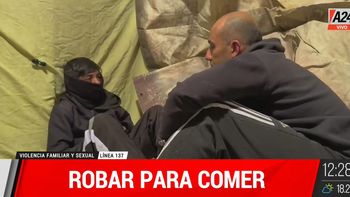 Robar para comer: la desgarradora entrevista a un nene de 12 años que vive en la calle y añora una familia