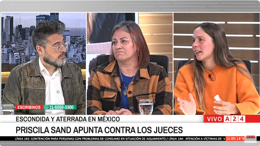 El desgarrador pedido de la mamá de Priscila Sand: No voy a parar hasta que mi hija esté acá, con su bebé