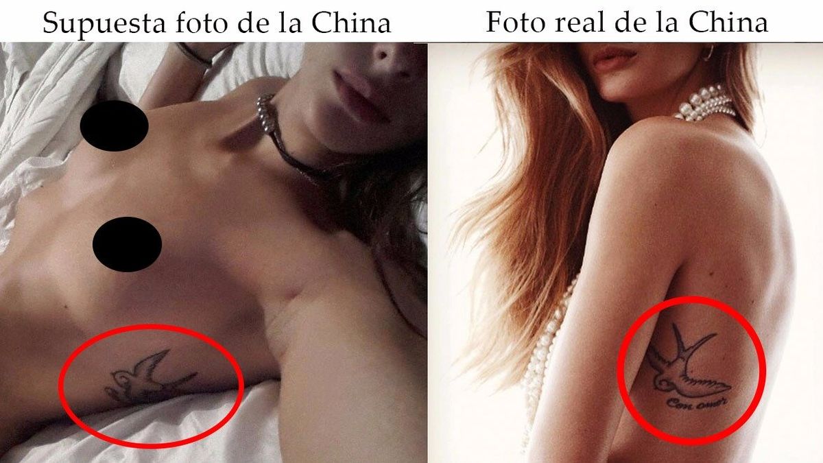 Qué dijo la China Suárez sobre sus fotos íntimas