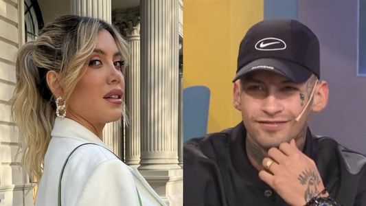 Wanda Nara llamó y cruzó en vivo a L-Gante en medio de una nota, tras su escandalosa separación
