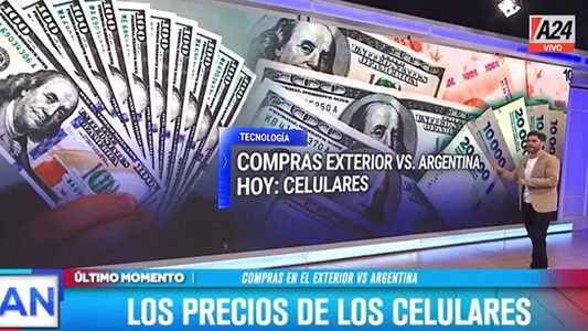 Los precios de los celulares, ¿conviene comprar en Argentina o con envío del exterior?