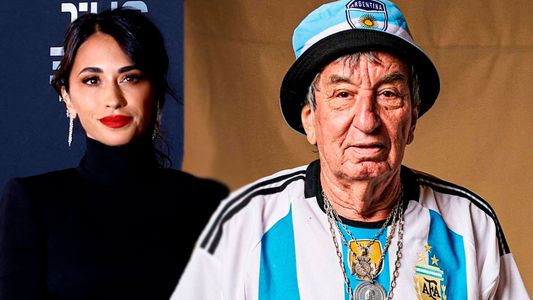 El llamativo gesto de Antonela Roccuzzo mientras Tula recibía el premio a mejor hinchada