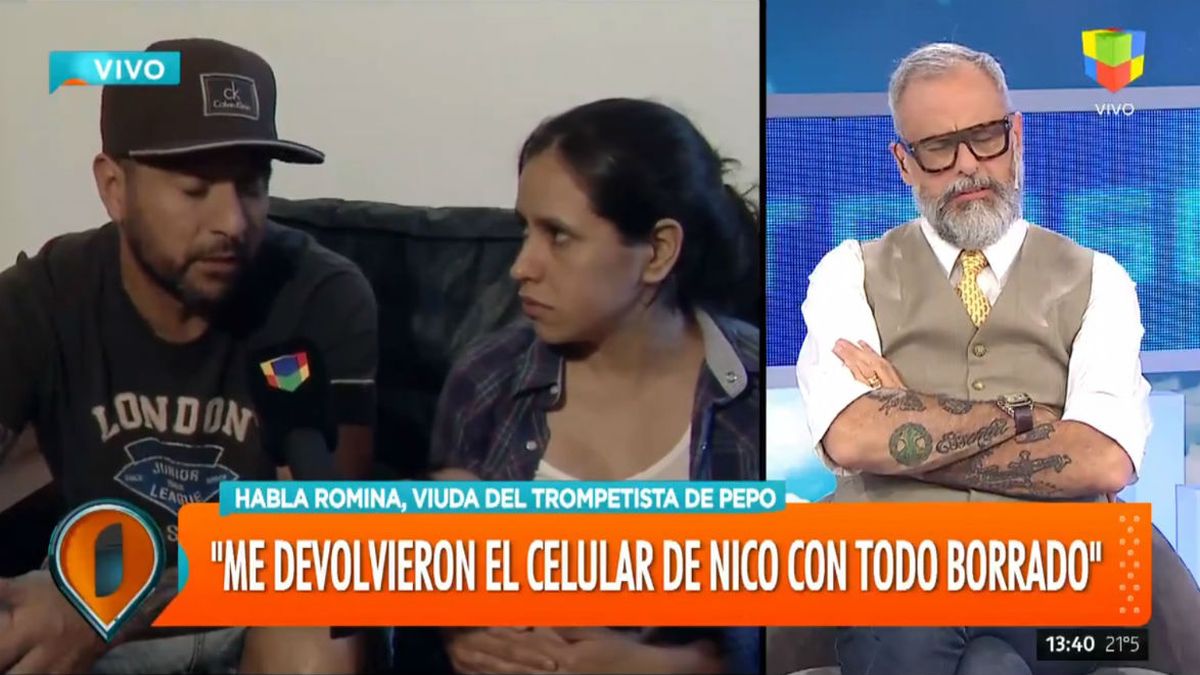 -Romina Sánchez- Jorge Rial-