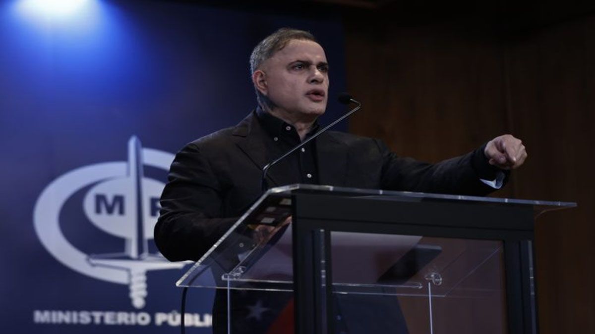 Tarek William Saab, el fiscal general venezolano habl&oacute; de casi 800 detenidos entre los manifestantes. (Foto: Gentileza El Nacional)