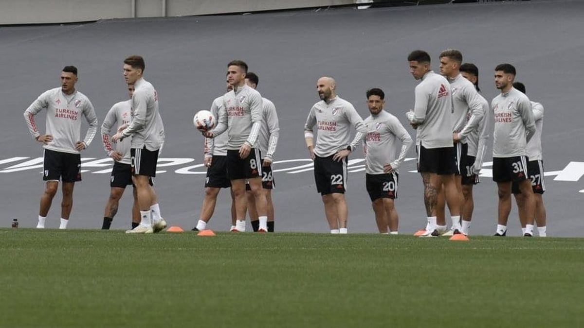 River: la sorpresa de Gallardo en la práctica previa al Superclásico contra Boca