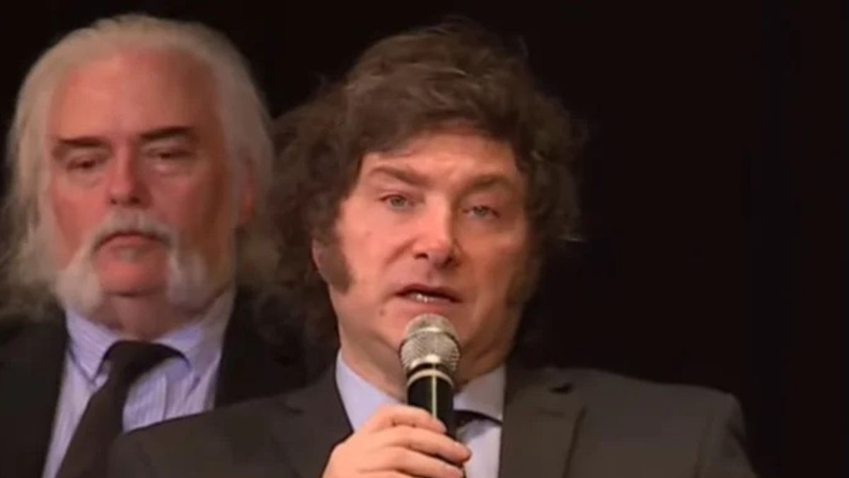 Javier Milei calificó al Congreso como un nido de ratas y apuntó contra Ricardo López Murphy. (Foto: captura de video)