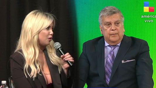 La fuerte respuesta de Luis Ventura a Wanda Nara, que le hizo un pase de factura al aire